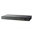 Коммутатор Ethernet 2-го уровня с 24 портами Gigabit Ethernet 10/100/1000BaseT, 4 порта 10/100/1000 uplink Shared SFP (ES-3024G)