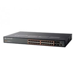 Коммутатор Ethernet 2-го уровня с 24 портами Gigabit Ethernet 10/100/1000BaseT, 4 порта 10/100/1000 uplink Shared SFP (ES-3024GP)