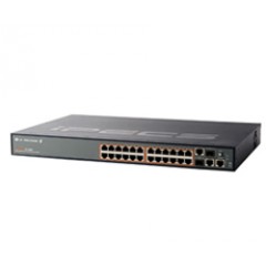 Коммутатор Ethernet 2-го уровня с 24 портами Fast Ethernet 10/100BaseT, 2/2 порта 10/100/1000 uplink Combo SFP/RJ-45 (ES-3026P)