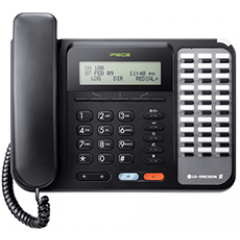 Системный телефон для цифровых АТС с полным набором функций 30 программируемых клавиш (LDP-9030D.STGBK)