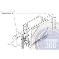 Крепление в 19" стойку 19" RACK BRACKET (A)