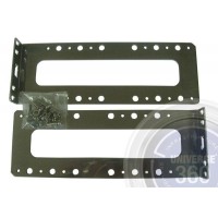 Крепление CHS2U в 19" стойку CHS2U RACK MOUNT KIT-R