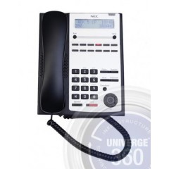Телефон IP4WW-12TXH-A-TEL (BK) 12 доп. кнопок,2-х строчный дисплей, черный