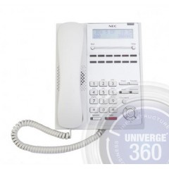 Телефон IP4WW-12TXH-A-TEL (WH) 12 доп. кнопок,2-х строчный дисплей, белый