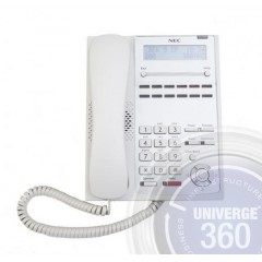 Телефон IP4WW-12TXH-A-TEL (WH) 12 доп. кнопок,2-х строчный дисплей, белый