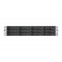 Хранилище ReadyNAS 4200 в стойку на 12 SATA дисков с резервным блоком питания и 10Гб/с CX-4 модульной платой (6 дисков по 2TБ)