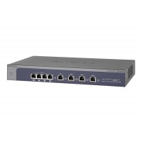 Гигабитный межсетевой экран ProSafe™ (4 WAN и 4 LAN порта 10/100/1000 Мбит/с) с поддержкой до 125 IPSec и 50 SSL VPN туннелей и возможностью балансировки нагрузки