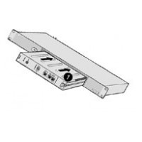 Крепление для монтажа одного модуля в 19" стойку (содержит место под LIK-ADPT) (LIK-1URMB)