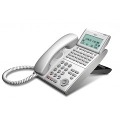 Телефон DTL-24D-1P(WH)TEL 24 доп. кнопки, 4-х строчный дисплей 224*96 точек, белый