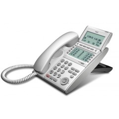Телефон DTL-8LD-1P(WH)TEL 8 доп. кнопок, 4-х строчный дисплей 224*96 точек, 2 доп. дисплея, белый
