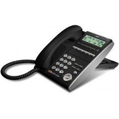 Телефон IP ITL-6DE-1P(BK) 6 дополнительных кнопок, 3-х строчный дисплей 168*58 точек, 2 порта RJ-45, черный
